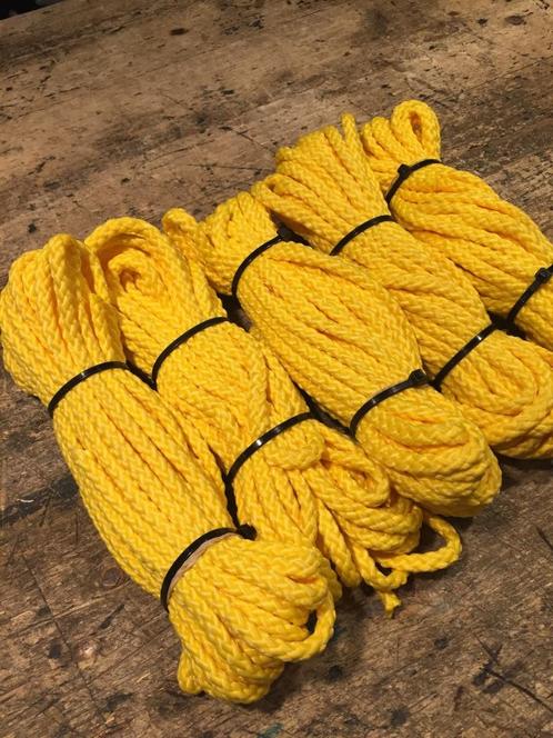 TOUW PPMF 6mm trossen a 9mtr geel, Watersport en Boten, Accessoires en Onderhoud, Nieuw, Overige typen, Ophalen