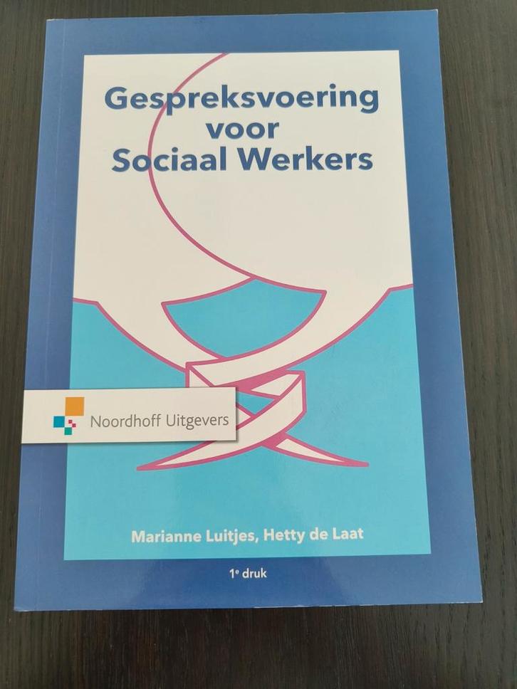 Gespreksvoering voor Sociaal Werkers 1e druk, Boeken, Studieboeken en Cursussen, Nieuw, HBO, Alpha, Ophalen of Verzenden