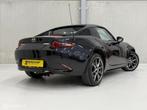 Mazda MX-5 RF 2.0 SkyActiv-G 160 GT-M Leer Navi PDC Cruise B, Auto's, 1998 cc, Zwart, 4 cilinders, Cabriolet