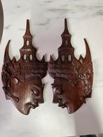 Vintage Rama & Sita houtsnijwerk indonesië, Ophalen