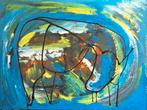 " Koe.in wei "         Ger Hermans Art., Antiek en Kunst, Ophalen of Verzenden