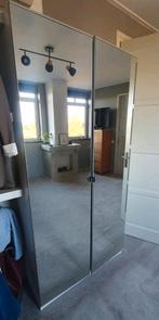 Ikea Pax kast met spiegeldeuren, Ophalen, Overige materialen, Gebruikt, 100 tot 150 cm