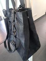 Leren (schouder) tas van Mart Visser, Ophalen of Verzenden, Zo goed als nieuw, Zwart