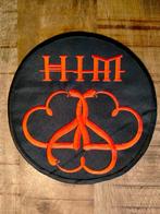 HIM love metal Heartagram ronde backpatch back patch, Verzamelen, Ophalen of Verzenden, Zo goed als nieuw