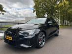 Audi A3 Sportback 45 TFSI Hybride S‑Line 245 PK Pano|B&O|RS, Auto's, 4 cilinders, Zwart, Leder, Bedrijf
