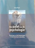 Het palet van de psychologie - studieboek, Gelezen, Jakop Rigter, Gamma, HBO
