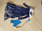 Elsa verkleedset, Kinderen en Baby's, Carnavalskleding en Verkleedspullen, Ophalen of Verzenden, Gebruikt, 122 t/m 128, Meisje