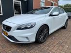 Volvo V40 1.6 D2 115PK 2014 Wit R disign, Auto's, Voorwielaandrijving, 4 cilinders, Leder en Stof, Wit