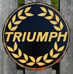 Triumph bord | Bonneville Scrambler T120 caferacer 35cm, Nieuw, Reclamebord, Ophalen of Verzenden