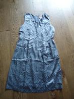 Blauw zijden Noa Noa jurk maat L, Kleding | Dames, Maat 38/40 (M), Ophalen of Verzenden, Zo goed als nieuw, Knielengte