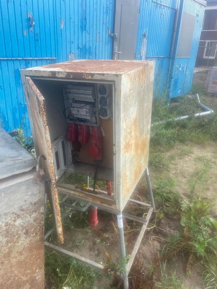 Elektrakast Bouwplaats / Industrie, Doe-het-zelf en Verbouw, Elektra en Kabels, Ophalen
