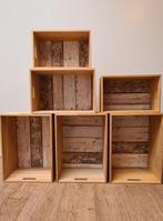 Opbergbakken- hout, Huis en Inrichting, Minder dan 50 cm, Minder dan 50 cm, Ophalen of Verzenden, Zo goed als nieuw