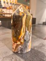 Ocean Jasper Tower 15 cm hoog en 7 cm breed, Verzamelen, Mineralen en Fossielen, Ophalen of Verzenden, Overige typen