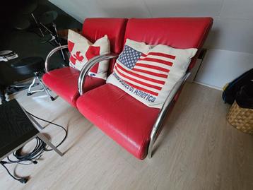 Design Leren Fauteuil - Zo Goed Als Nieuw! beschikbaar voor biedingen