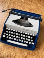 Donkerblauwe vintage Remington typemachine, Ophalen, Gebruikt