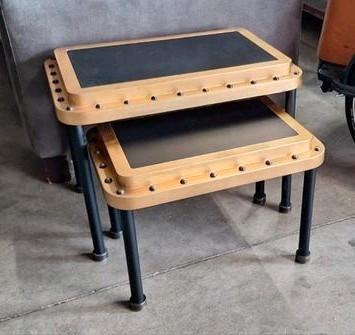 partij bijzettafels 32 stuks (16 sets), Huis en Inrichting, Tafels | Bijzettafels, Nieuw, Rechthoekig, 45 tot 60 cm, Minder dan 55 cm