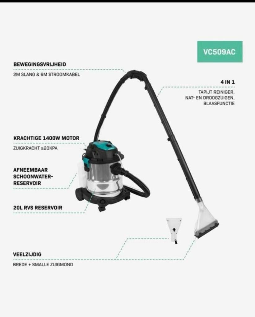 Tapijt Vlekken Vloerkleed reiniger Te huur in ENSCHEDE, Ophalen