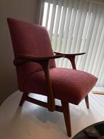 Vintage stoel, stofferen in elke gewenste kleur, Huis en Inrichting, Fauteuils, Ophalen, Zo goed als nieuw, Stof