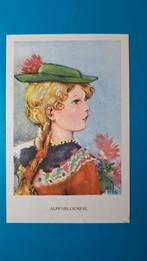 Jos Ruting illustrator,  Alpenbloempje, Ophalen of Verzenden, 1940 tot 1960, Ongelopen