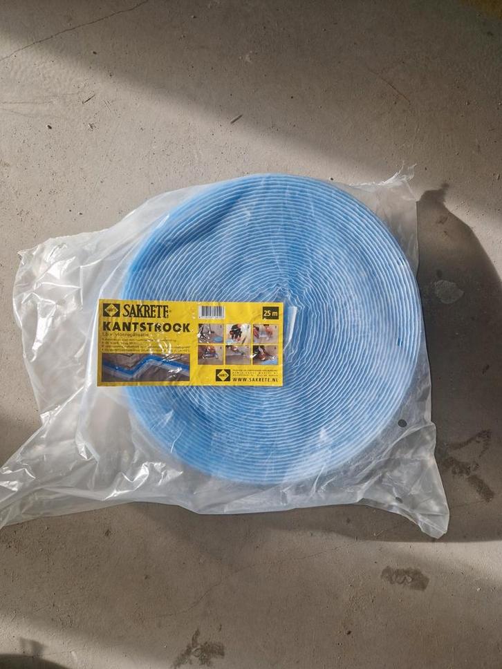 Sakrete Kantstrook 25m - Vloerisolatie, Doe-het-zelf en Verbouw, Isolatie en Afdichting, Ophalen of Verzenden