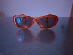 Vintage oranje zonnebril, merk Indo, made in Spain, Overige merken, Gebruikt, Zonnebril, Bruin