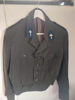 Dt 63 uniform, veldtenue van een aalmoezenier, Embleem of Badge, Nederland, Ophalen of Verzenden, Landmacht