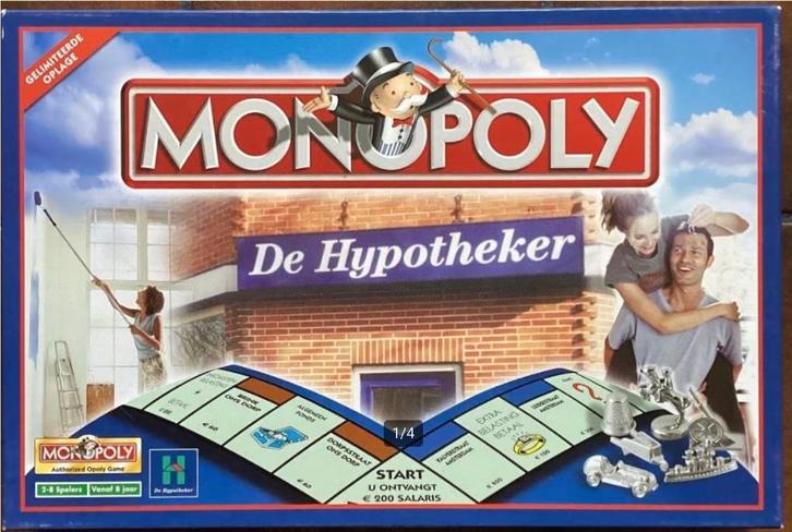 Monopoly – De Hypotheker (gelimiteerde oplage), Hobby en Vrije tijd, Gezelschapsspellen | Bordspellen, Nieuw, Ophalen of Verzenden