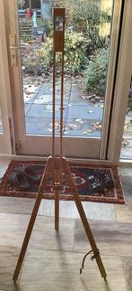 Verstelbare Inklapbare Houten Schildersezel 1.35 m, Ophalen of Verzenden, Zo goed als nieuw, Ezel