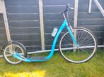 Footbike, kickbike, weinig gebruikt, lichtblauw, zgan., Ophalen, Zo goed als nieuw, Gewone step
