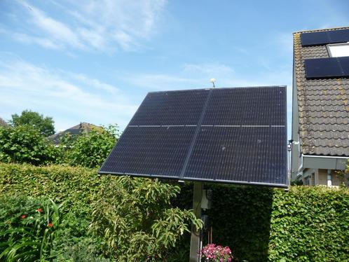 Solartracker met 2 zonnepanelen Dual axis., Doe-het-zelf en Verbouw, Zonnepanelen en Toebehoren, Gebruikt, Compleet systeem, 200 wattpiek of meer