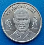 Penning Winston Bogarde - Oranje 2000, Postzegels en Munten, Penningen en Medailles, Verzenden, Overige materialen, Nederland