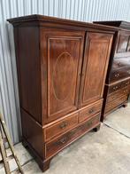 2 Engelse mahonie kasten, Antiek en Kunst, Ophalen