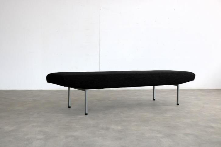 vintage daybed | bankje | jaren 60, Huis en Inrichting, Banken | Sofa's en Chaises Longues, Gebruikt, Tweepersoons, Minder dan 150 cm