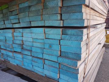 128 STUKS HARDHOUTEN BALKEN 40X125 MM X 156 CM, beschikbaar voor biedingen