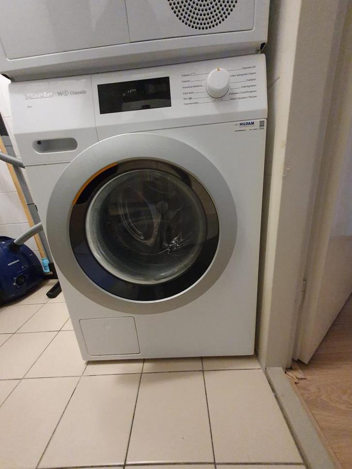 Miele wasmachine W1 classic eco, Witgoed en Apparatuur, Wasmachines, Gebruikt, Voorlader, 6 tot 8 kg, 85 tot 90 cm, 1200 tot 1600 toeren