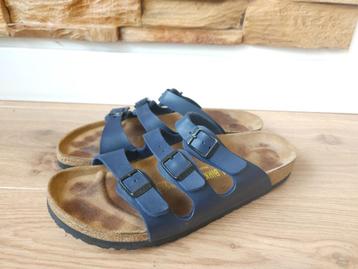 Birkenstock Florida sandalen maat 41 blauw slippers beschikbaar voor biedingen