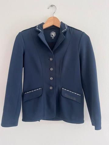 Harry’s horse wedstrijd jasje maat 152 blauw beschikbaar voor biedingen