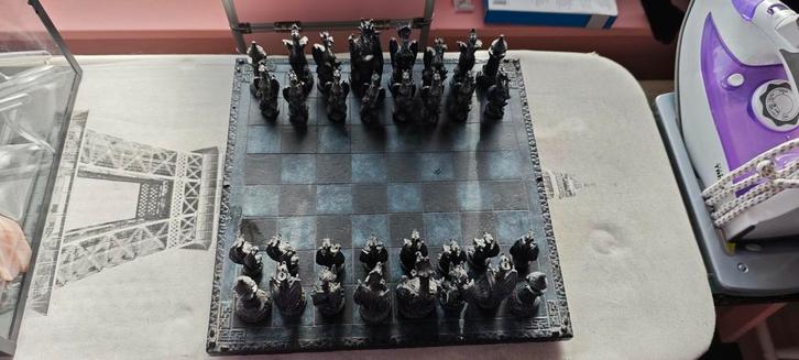 Draken schaakbord, Hobby en Vrije tijd, Gezelschapsspellen | Bordspellen, Gebruikt, Ophalen of Verzenden