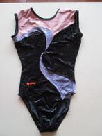 TOP!! bijna nieuw zwart roze grijs turn pakje mt 164, Sport en Fitness, Turnen, Overige kleuren, Ophalen of Verzenden, Zo goed als nieuw