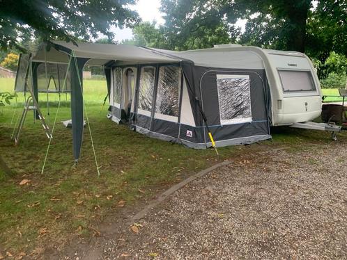 Dorema Horizon Air Deluxe (opblaasbaar)Mt 11 met luifel ZGAN, Caravans en Kamperen, Voortenten en Luifels, Zo goed als nieuw, Dorema