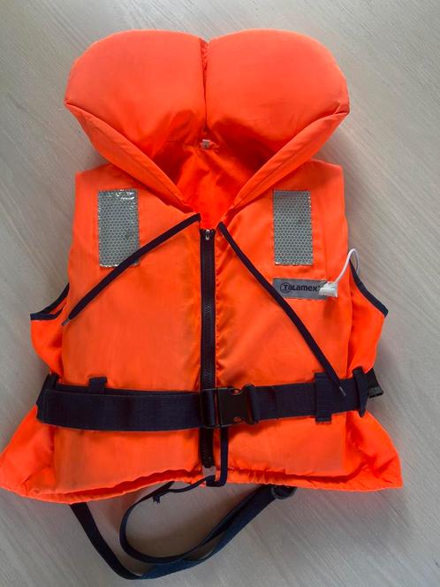 Talamex. Kinderreddingsvest. zwemvest 100n. 30-40 kg, Watersport en Boten, Watersportkleding, Gebruikt, Reddingsvest of Zwemvest
