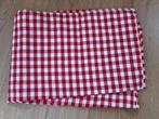 Stof rood/wit geblokt 175 x 144 cm, Hobby en Vrije tijd, Stoffen en Lappen, 120 cm of meer, Nieuw, Ophalen of Verzenden, Katoen
