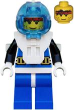 LEGO Minifig Poppetje Aquazone Aquanauts aqu001, Ophalen of Verzenden, Lego, Zo goed als nieuw