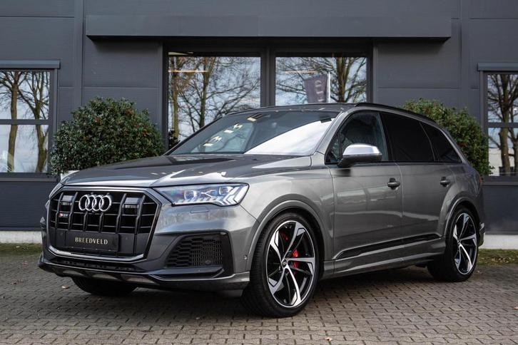 Audi SQ7 4.0 TDI quattro 7p, Auto's, Audi, Te koop, SQ7, 360° camera, 4x4, ABS, Achteruitrijcamera, Adaptive Cruise Control, Airbags