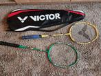 2 badmintonrackers en hoes, Ophalen, Gebruikt, Racket(s)