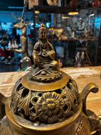 Exclusieve Chinese Bronzen Wierookbrander, Antiek en Kunst, Antiek | Koper en Brons, Ophalen, Brons