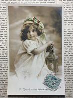 1906 Meisje met lantaarn (S), Ophalen of Verzenden, Voor 1920, Gelopen, Kinderen