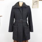 Castro Coat wol mix ceintuur jas Size 40, Maat 38/40 (M), Verzenden, Castro coat, Second Glow