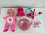 Baby pop met accessoires, Ophalen of Verzenden, Zo goed als nieuw, Babypop