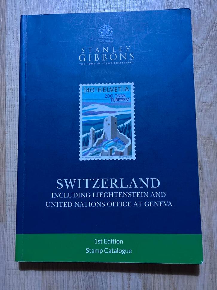 Stanley Gibbons Zwitserland Postzegelcatalogus, Postzegels en Munten, Postzegels | Toebehoren, Catalogus, Ophalen of Verzenden